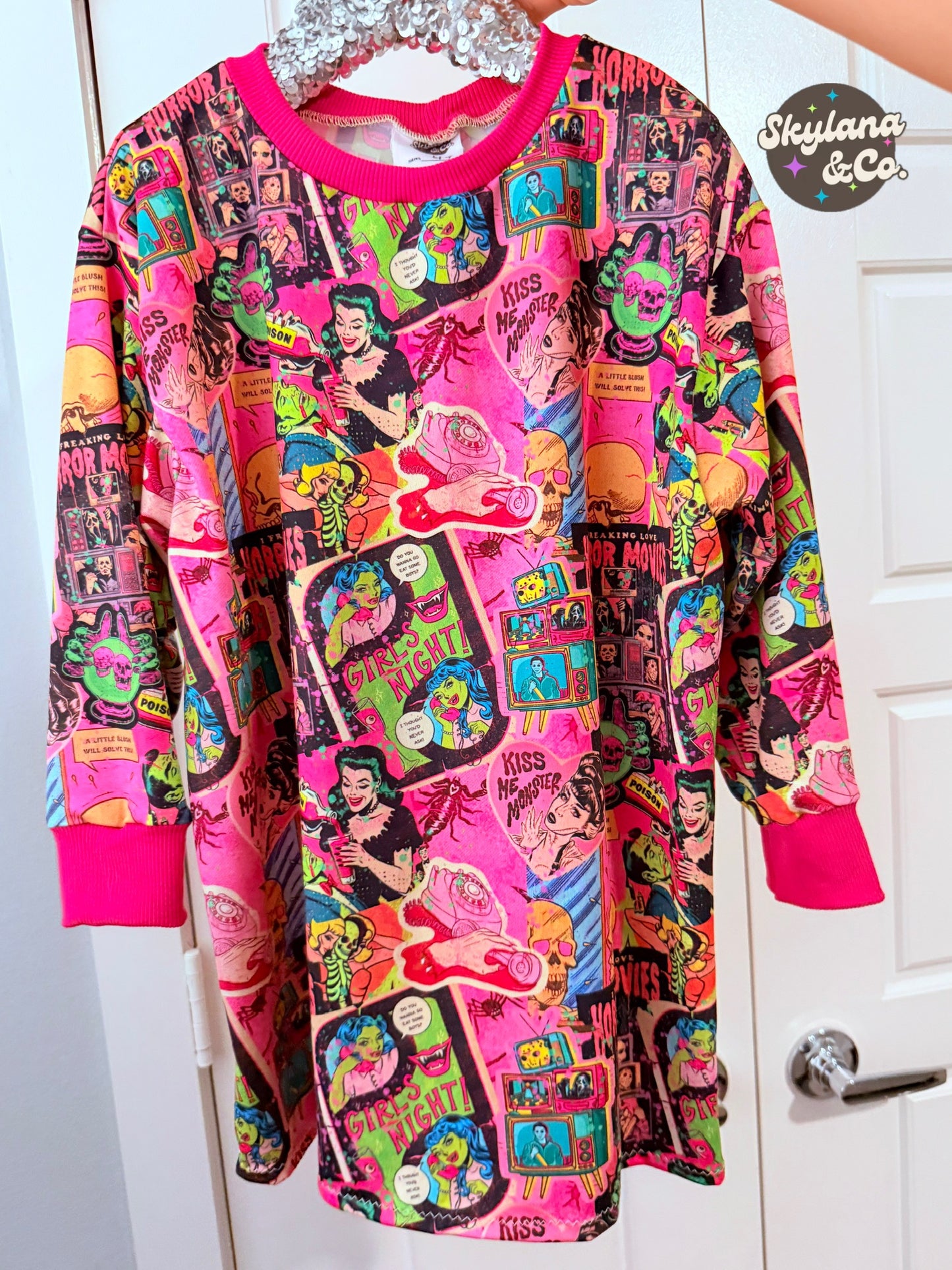 Vintage Pink Long Sleeve Dress 4t