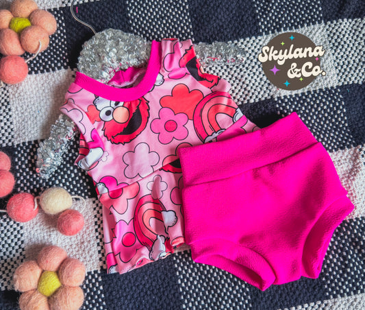 SS Peplum Tank Set - 0/3M